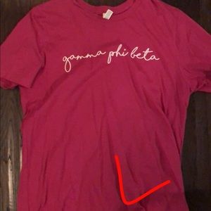 Gamma phi PR shirt